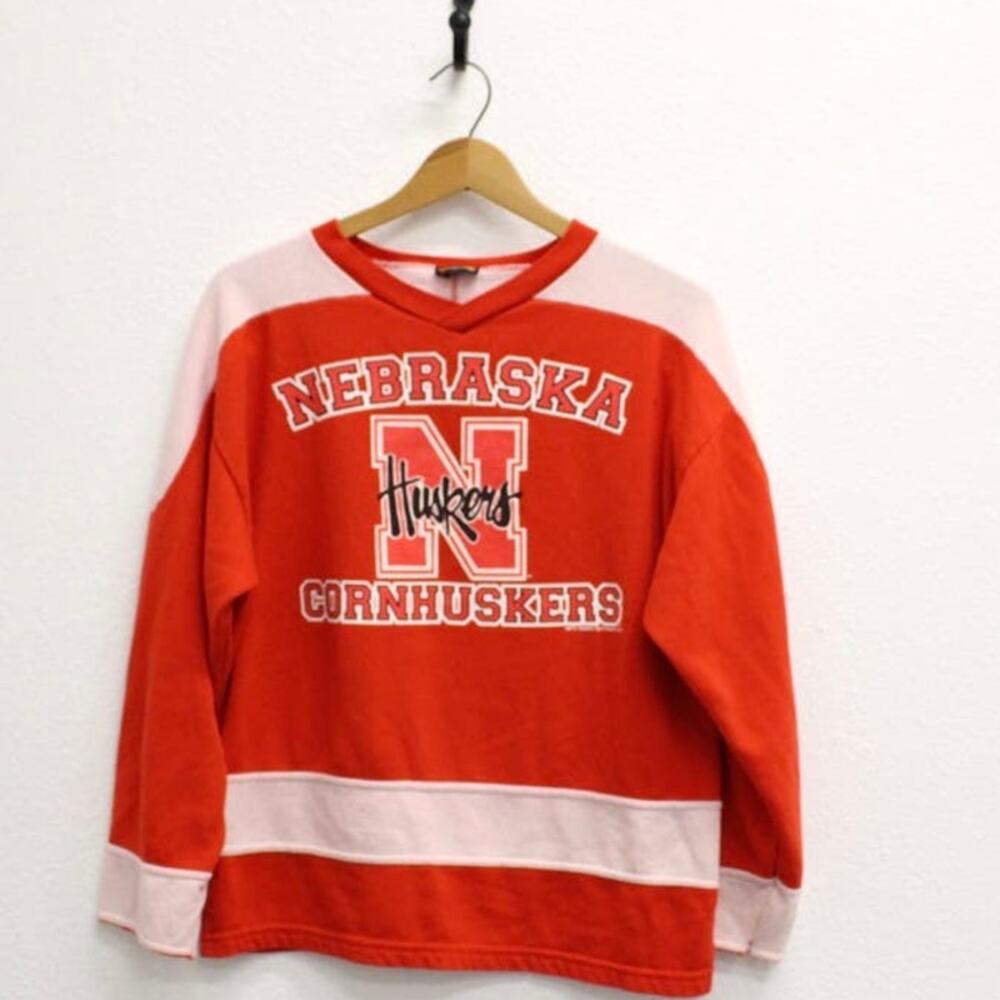 Vintage University of Nebraska Huskers Sweatshirt Medium